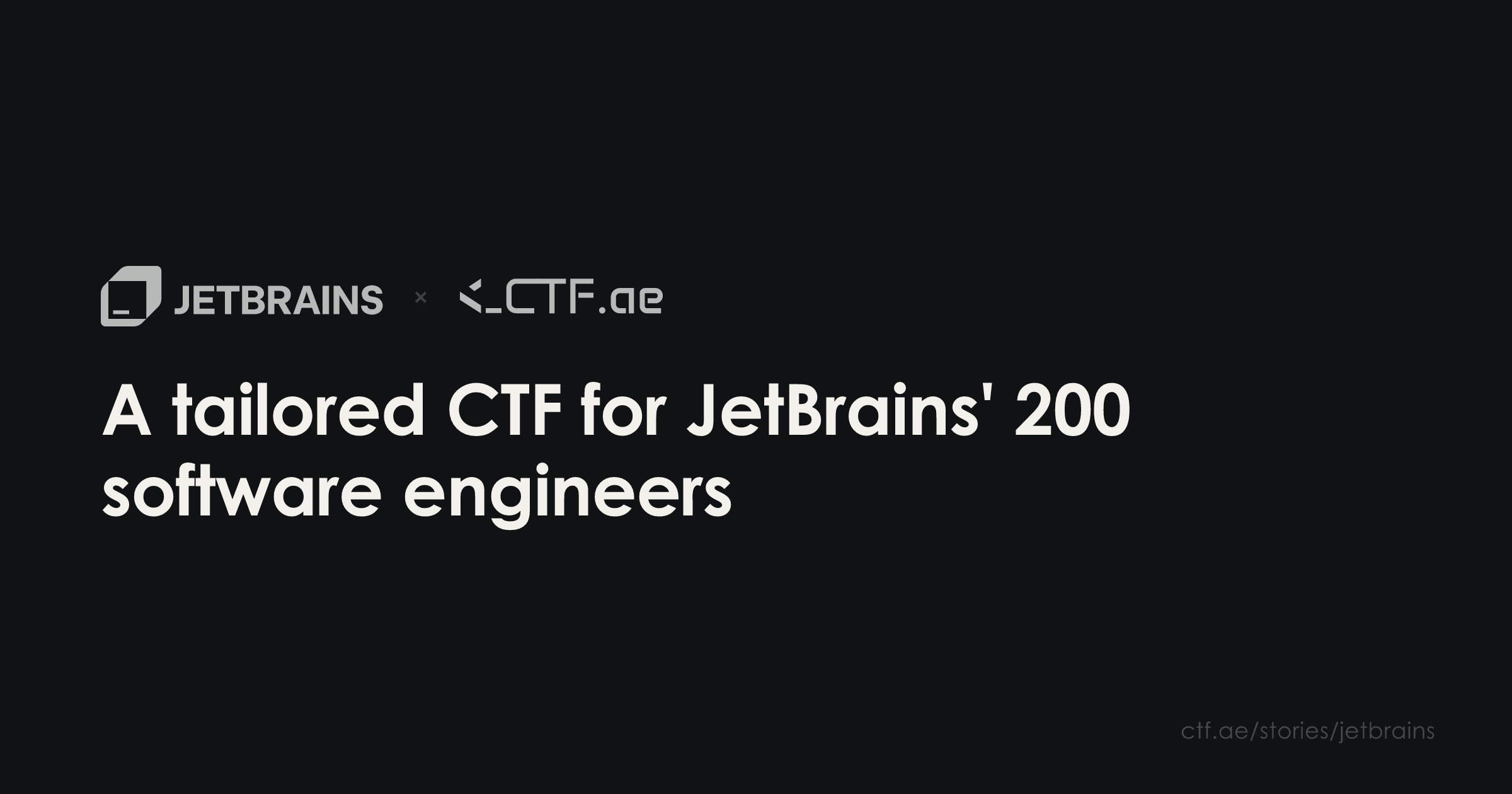 JetBrains CTF - CTF.ae
